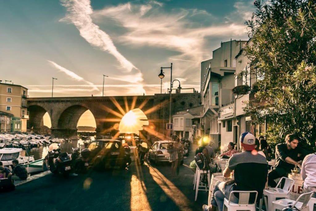 Superbe Logement Au Vallon Des Auffes 마르세유 외부 사진